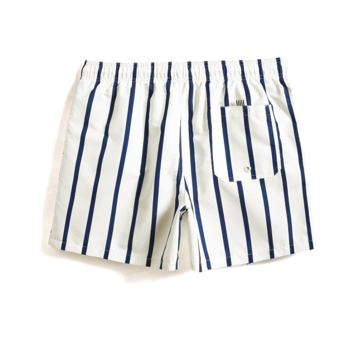 Short homme rayure blanc