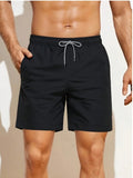 Short de bain homme noir